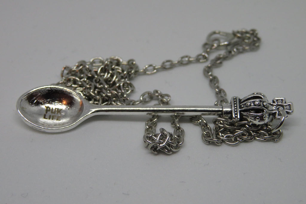 Elegant mini spoon pendant with 45 cm copper necklace – DieBallerei